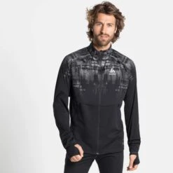 Odlo JACKET ZEROWEIGHT PRO WARM REFLECT Herren - Windbreaker -Outdoorbekleidung 5637769620 j jacket zeroweight pro warm reflect odlo 24