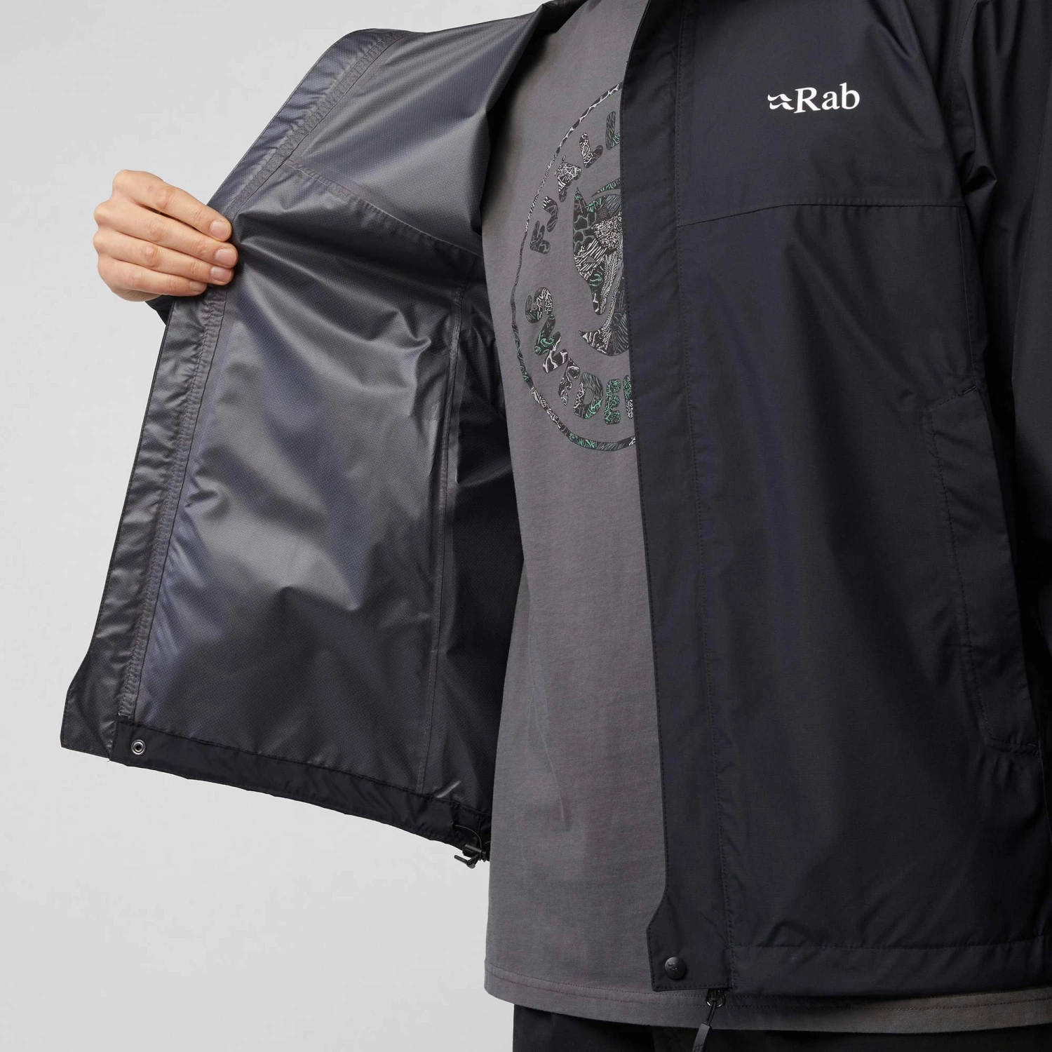 Rab DOWNPOUR ECO JACKET Herren - Regenjacke 19 Rab DOWNPOUR ECO JACKET Herren - Regenjacke – Bild 17