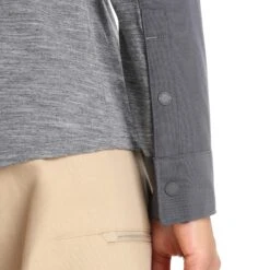 Icebreaker WOMEN HIKE LS TOP Damen - Outdoor Hemd -Outdoorbekleidung 5638008870 h women hike ls top icebreaker 24