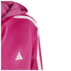 ADIDAS Girl's Training Essentials 3-Stripes Full-Zip - Hoodie -Outdoorbekleidung adidas girls training essentials 3 stripes full zip hoodie detail 4