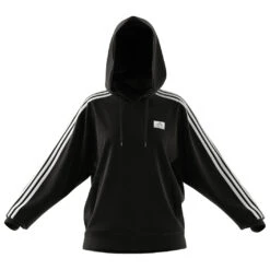 ADIDAS Women's 3-Stripes FT Full Zip O Hoodie - Hoodie -Outdoorbekleidung adidas womens 3 stripes ft full zip o hoodie hoodie 1