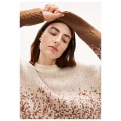 Armedangels Women's Aniaa Degradee - Wollpullover -Outdoorbekleidung armedangels womens aniaa degradee wollpullover detail 3