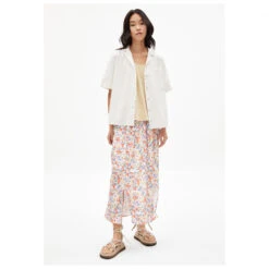 Armedangels Women's Cameliaa Lino - Bluse -Outdoorbekleidung armedangels womens cameliaa lino bluse detail 4