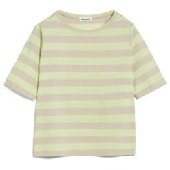 Armedangels Women's Finiaa Block Stripes - T-Shirt