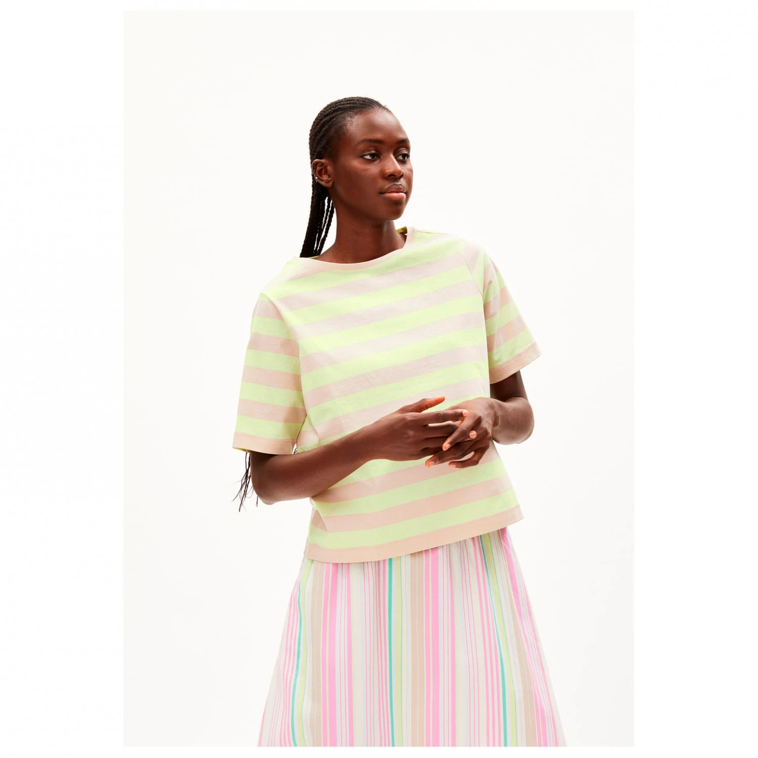 Armedangels Women's Finiaa Block Stripes - T-Shirt 4 Armedangels Women's Finiaa Block Stripes - T-Shirt – Bild 2