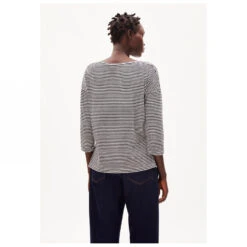 Armedangels Women's Sianaa Lovely Stripes - Longsleeve -Outdoorbekleidung armedangels womens sianaa lovely stripes longsleeve detail 3