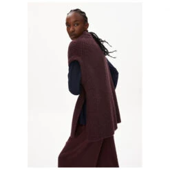 Armedangels Women's Viaa - Poncho 10 Armedangels Women's Viaa - Poncho -Outdoorbekleidung armedangels womens viaa poncho detail 3