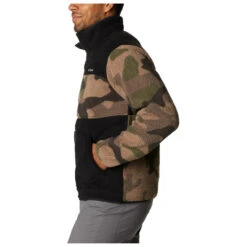 Columbia Rugged Ridge Sherpa Half Snap - Fleecepullover -Outdoorbekleidung columbia rugged ridge sherpa half snap fleecepullover detail 3