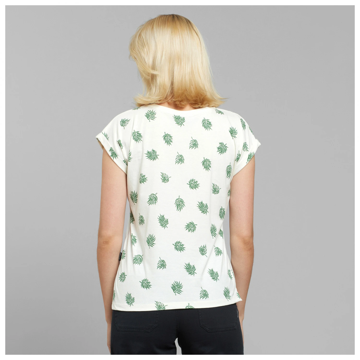 DEDICATED Women's T-Shirt Visby Leaf AOP - T-Shirt 5 DEDICATED Women's T-Shirt Visby Leaf AOP - T-Shirt – Bild 3