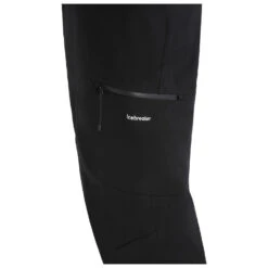 Icebreaker Shell+ Pants - Softshellhose -Outdoorbekleidung icebreaker shell pants softshellhose detail 8
