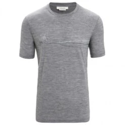 Icebreaker Tech Lite II S/S Tee Cadence Paths - Merinoshirt -Outdoorbekleidung icebreaker tech lite ii s s tee cadence paths merinoshirt 2