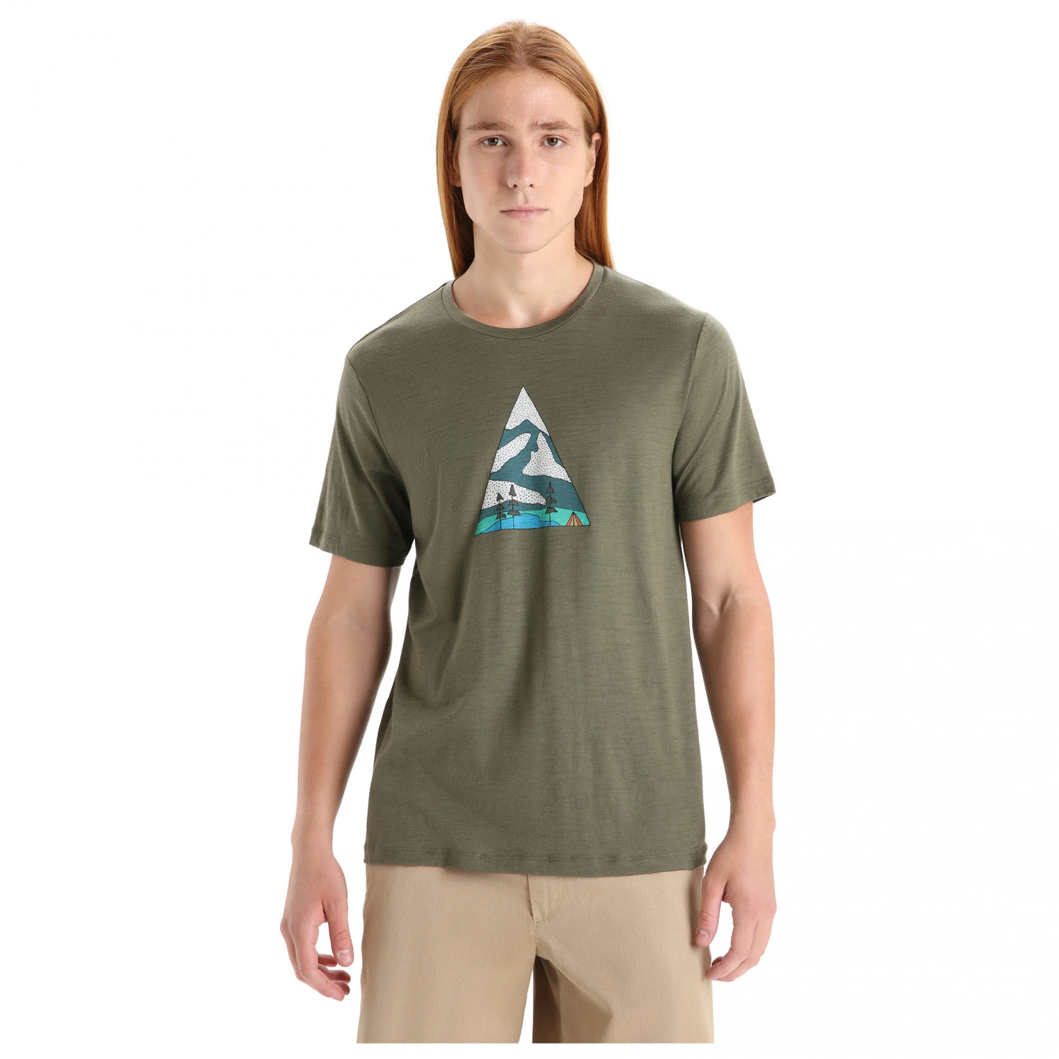 Icebreaker Tech Lite II S/S Tee Camping Grounds - Merinoshirt 5 Icebreaker Tech Lite II S/S Tee Camping Grounds - Merinoshirt – Bild 3