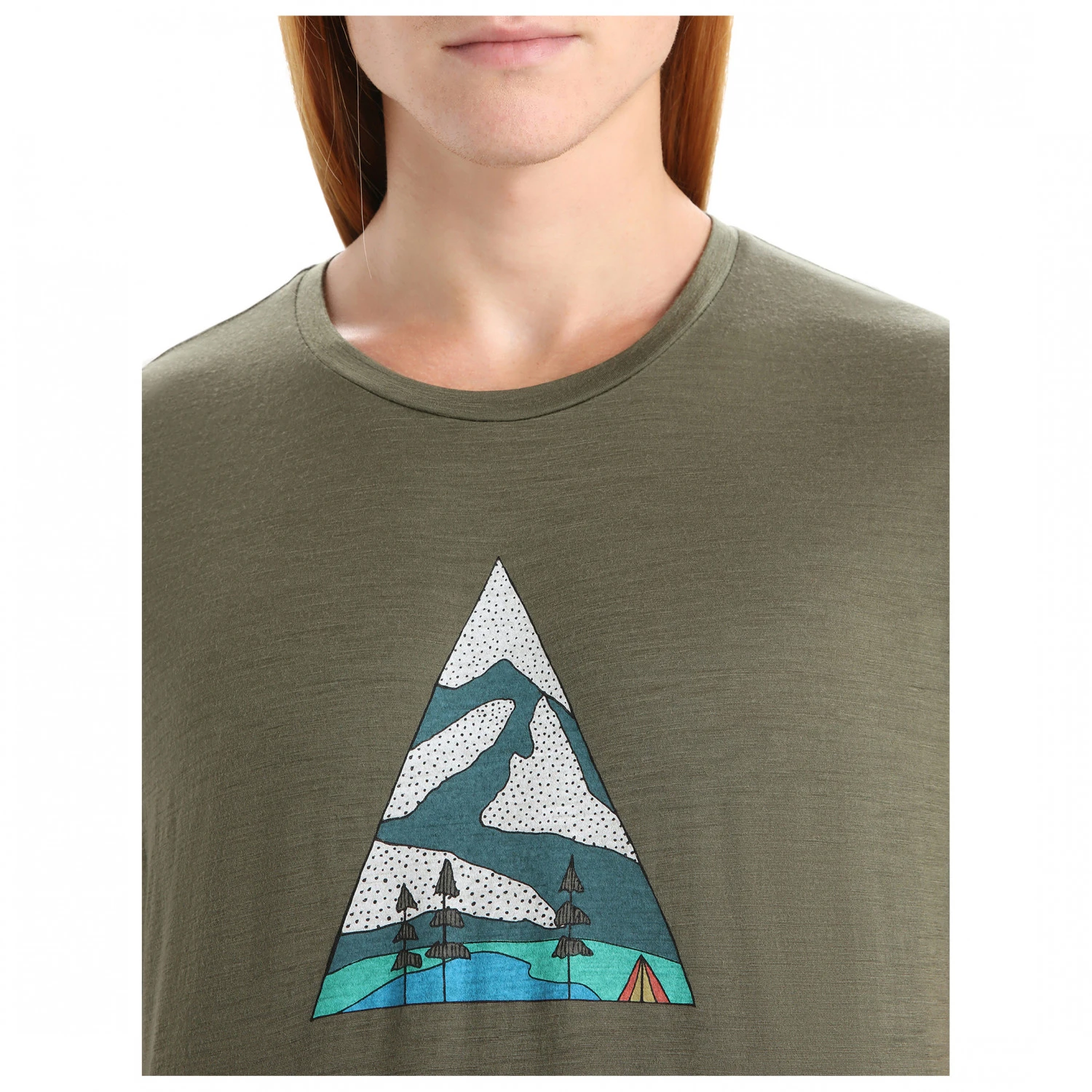 Icebreaker Tech Lite II S/S Tee Camping Grounds - Merinoshirt 8 Icebreaker Tech Lite II S/S Tee Camping Grounds - Merinoshirt – Bild 6