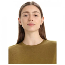 Icebreaker Women's Merino Linen S/S Tee - Merinoshirt -Outdoorbekleidung icebreaker womens merino linen s s tee merinoshirt detail 5