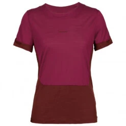 Icebreaker Women's Zoneknit S/S Slit Tee - Merinoshirt -Outdoorbekleidung icebreaker womens zoneknit s s slit tee merinoshirt 1