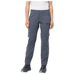 Jack Wolfskin Women's Glastal Zip Away Pants - Zip-Off Hose -Outdoorbekleidung jack wolfskin womens glastal zip away pants zip off hose detail 3