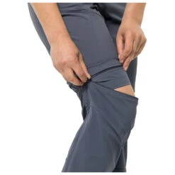 Jack Wolfskin Women's Glastal Zip Away Pants - Zip-Off Hose -Outdoorbekleidung jack wolfskin womens glastal zip away pants zip off hose detail 7