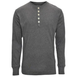 KnowledgeCotton Apparel Cedar L/S Henley - Longsleeve -Outdoorbekleidung knowledgecotton apparel cedar l s henley longsleeve 1