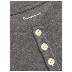 KnowledgeCotton Apparel Cedar L/S Henley - Longsleeve -Outdoorbekleidung knowledgecotton apparel cedar l s henley longsleeve detail 6