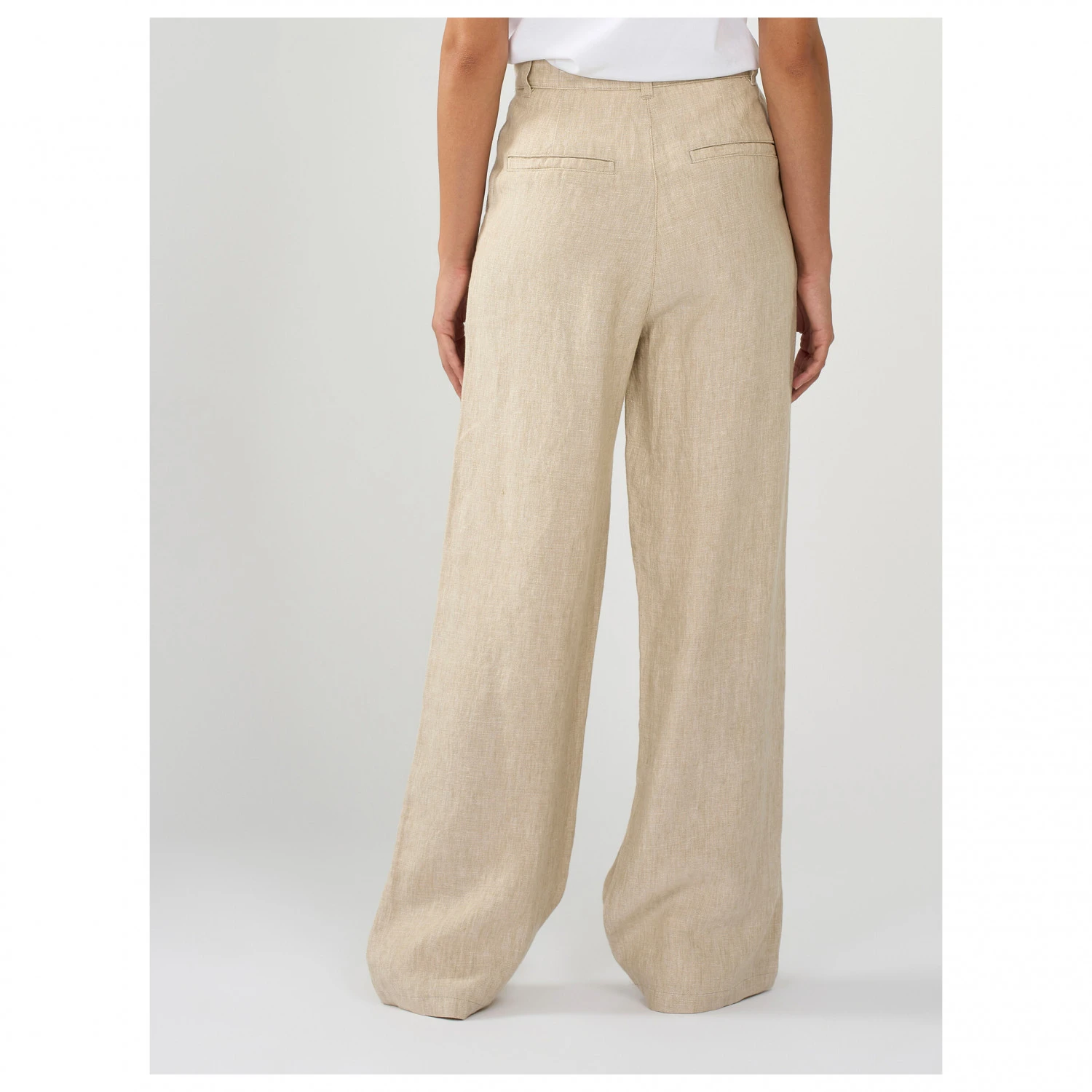 KnowledgeCotton Apparel Women's Loose Natural Linen Pants - Freizeithose 6 KnowledgeCotton Apparel Women's Loose Natural Linen Pants - Freizeithose – Bild 4