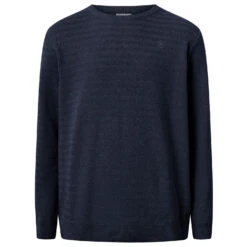 KnowledgeCotton Apparel Zig-Zag Badge Knit O-Neck - Pullover -Outdoorbekleidung knowledgecotton apparel zig zag badge knit o neck pullover 2