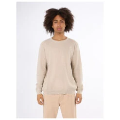 KnowledgeCotton Apparel Zig-Zag Badge Knit O-Neck - Pullover -Outdoorbekleidung knowledgecotton apparel zig zag badge knit o neck pullover detail 3