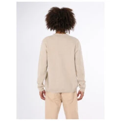 KnowledgeCotton Apparel Zig-Zag Badge Knit O-Neck - Pullover -Outdoorbekleidung knowledgecotton apparel zig zag badge knit o neck pullover detail 4