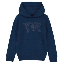 Kid's Worldmap - Hoodie
