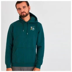 Loup De La Forêt - Hoodie -Outdoorbekleidung kultgut loup de la foret hoodie detail 3