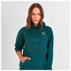 Loup De La Forêt - Hoodie -Outdoorbekleidung kultgut loup de la foret hoodie detail 4