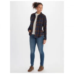 Marmot Women's Fairfax Midweight Flannel - Hemd -Outdoorbekleidung marmot womens fairfax midweight flannel hemd detail 4