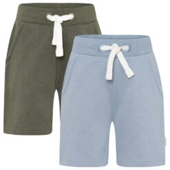 Minymo Boy's Basic 53 Sweat Short (2-Pack) - Shorts -Outdoorbekleidung minymo boys basic 53 sweat short 2 pack shorts 1