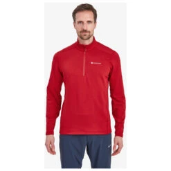 Montane Protium Pull-On - Fleecepullover -Outdoorbekleidung montane protium pull on fleecepullover detail 3