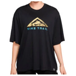 Nike Women's Dri-FIT Trail Short-Sleeve - Laufshirt -Outdoorbekleidung nike womens dri fit trail short sleeve laufshirt 1