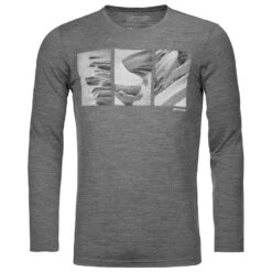 Ortovox 185 Merino Shape Pic L/S - Merinoshirt -Outdoorbekleidung ortovox 185 merino shape pic l s merinoshirt 1
