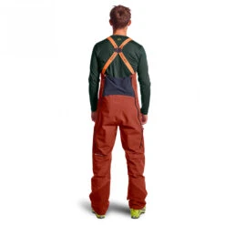 Ortovox 3L Deep Shell Bib Pants - Skihose -Outdoorbekleidung ortovox 3l deep shell bib pants skihose detail 4