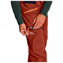 Ortovox 3L Deep Shell Bib Pants - Skihose -Outdoorbekleidung ortovox 3l deep shell bib pants skihose detail 5