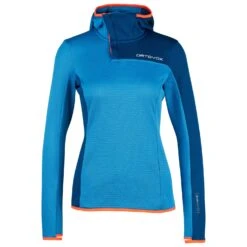 Ortovox Women's Fleece Light Grid SN Hoody - Fleecepullover -Outdoorbekleidung ortovox womens fleece light grid sn hoody fleecepullover 2