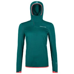 Ortovox Women's Fleece Light Grid SN Hoody - Fleecepullover -Outdoorbekleidung ortovox womens fleece light grid sn hoody fleecepullover 3
