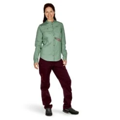 Ortovox Women's Merino Ashby Shirt L/S - Hemd -Outdoorbekleidung ortovox womens merino ashby shirt l s hemd detail 2