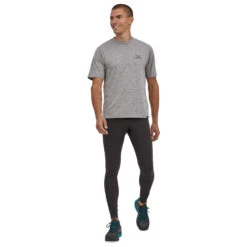 Outdoorbekleidung -Outdoorbekleidung patagonia endless run tights laufhose detail 2