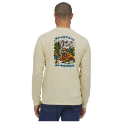 Patagonia L/S Maintain Momentum Pocket Responsibili-Tee - Longsleeve -Outdoorbekleidung patagonia l s maintain momentum pocket responsibili tee longsleeve detail 3