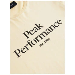 Peak Performance Original Tee - T-Shirt -Outdoorbekleidung peak performance original tee t shirt detail 4