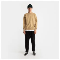 Revolution Loose Fit Crewneck With Brand Embroidery - Pullover -Outdoorbekleidung revolution loose fit crewneck with brand embroidery pullover detail 5