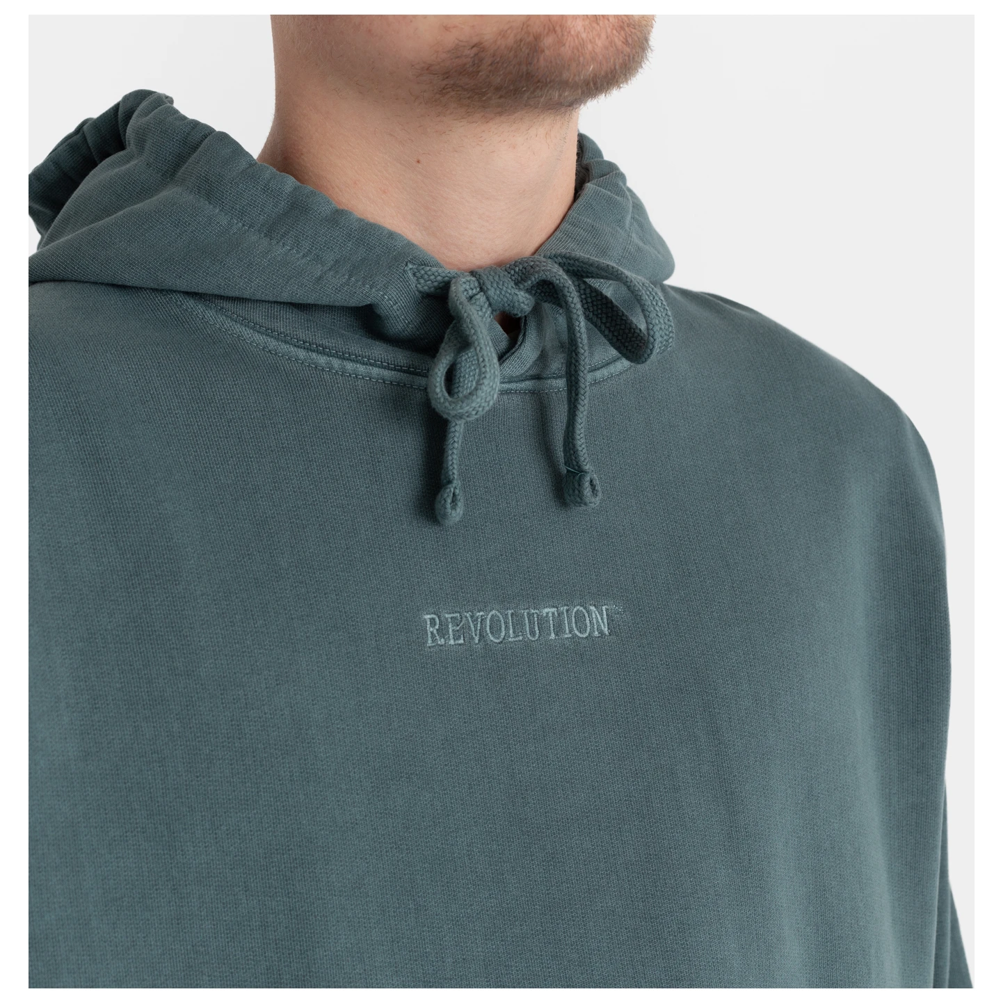 Revolution Loose Fit Hoodie With Brand Embroidery - Hoodie 7 Revolution Loose Fit Hoodie With Brand Embroidery - Hoodie – Bild 5
