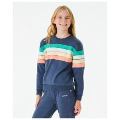 Rip Curl Girl's Day Break Crew - Pullover -Outdoorbekleidung rip curl girls day break crew pullover detail 3