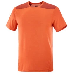 Salomon Outline S/S Tee - Funktionsshirt -Outdoorbekleidung salomon outline s s tee funktionsshirt 1