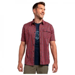 Schöffel Shirt Trattberg SH - Hemd -Outdoorbekleidung schoeffel shirt trattberg sh hemd detail 5