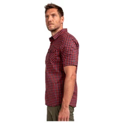 Schöffel Shirt Trattberg SH - Hemd -Outdoorbekleidung schoeffel shirt trattberg sh hemd detail 6