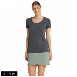 Stoic Women's Merino150 ÖstersundSt. S/S Slim - T-Shirt -Outdoorbekleidung stoic womens merino150 oestersundst s s slim t shirt detail 3